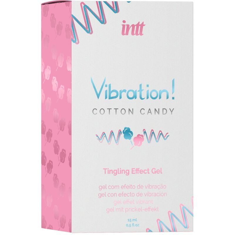 VIBRADOR LÍQUIDO ALGODÃO DOCE 15ML INTT