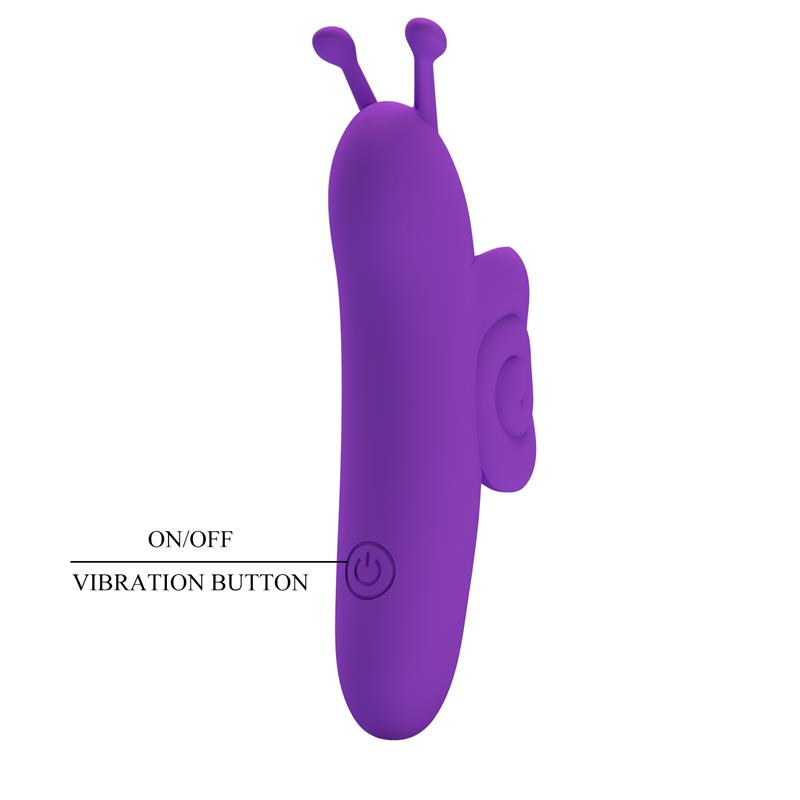 ESTIMULADOR DE CLITÓRIS DE DEDO SNAIL USB