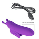 ESTIMULADOR DE CLITÓRIS DE DEDO SNAIL USB