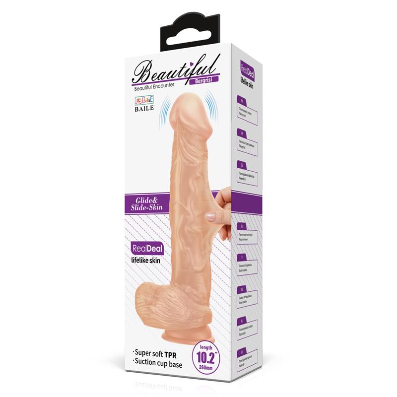 DILDO REALISTA 10.2 COM CONTROLE REMOTO