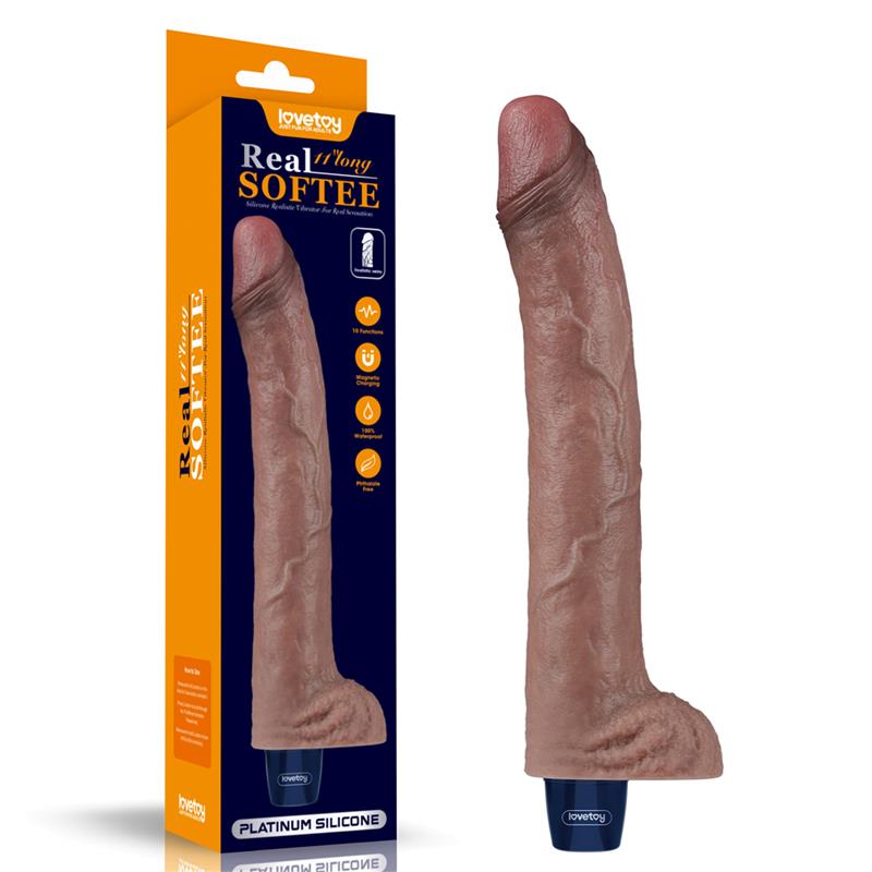 VIBRADOR REALISTA 11" USB