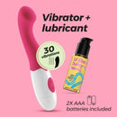 VIBRADOR TROLLIE COM LUBRIFICANTE À BASE DE ÁGUA INCLUÍDO CRUSHIOUS
