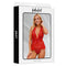 BODY VERMELHO VIOLET EM DECOTE V