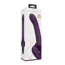 STRAP-ON SEM ARNÊS SATU PULSE-WAVE AND VIBRATING ROXO VIVE