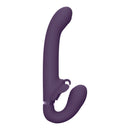 STRAP-ON SEM ARNÊS SATU PULSE-WAVE AND VIBRATING ROXO VIVE