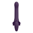 STRAP-ON SEM ARNÊS SATU PULSE-WAVE AND VIBRATING ROXO VIVE