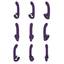 STRAP-ON SEM ARNÊS SATU PULSE-WAVE AND VIBRATING ROXO VIVE