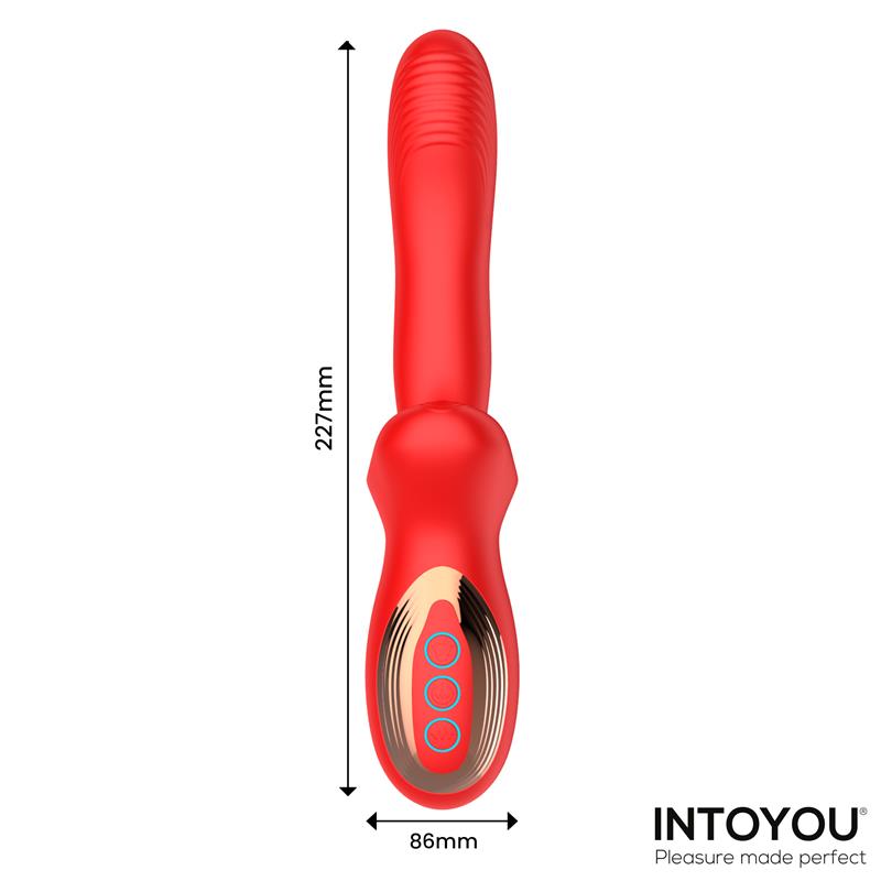 VIBRADOR VYRON COM THRUSTING E BITING