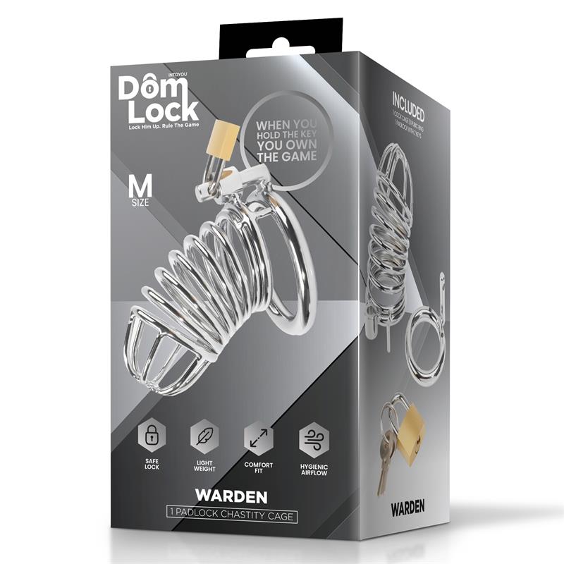 JAULA DE CASTIDADE DE METAL WARDEN