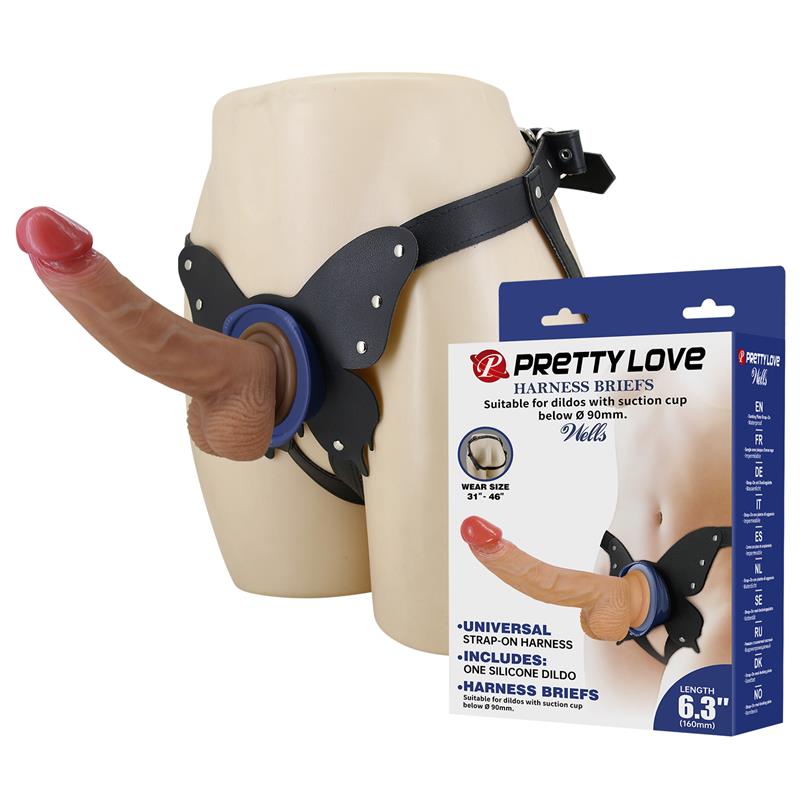 STRAP-ON WELLS UNIVERSAL COM DILDO