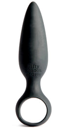 PLUG ANAL EM SILICONE - FIFTY SHADES OF GREY