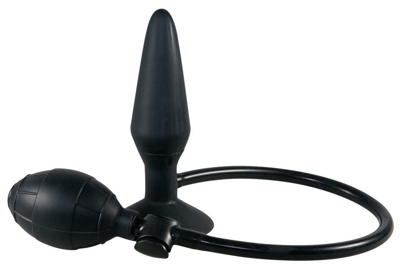 PLUG ANAL INSUFLÁVEL PRETO