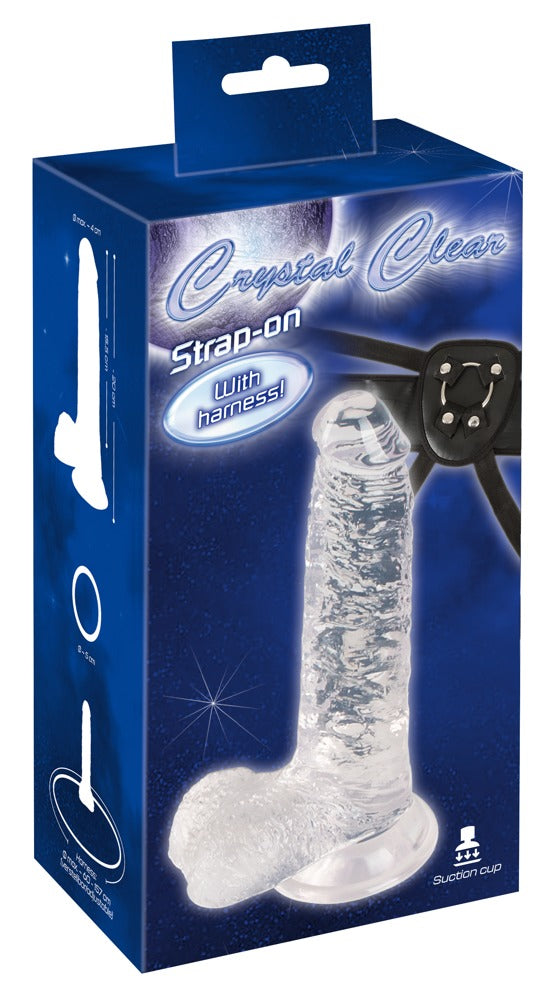 STRAP-ON CRYSTAL CLEAR INVISIBLE