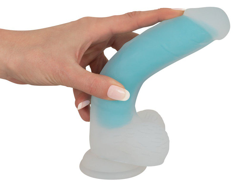 DILDO GLOW IN THE DARK SILICONE