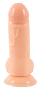 DILDO EUROPEAN LOVER COM TESTÍCULOS 18 CM