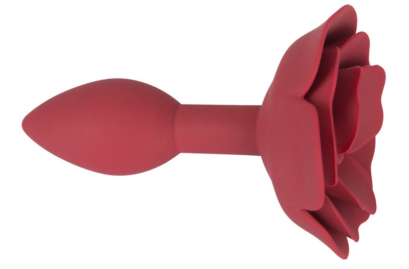 PLUG ANAL EM SILICONE ROSA