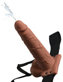 ARNÊS COM DILDO OCO E EJACULAÇÃO 7,5" HOLLOW SQUIRTING STRAP-ON FETISH FANTASY SERIES