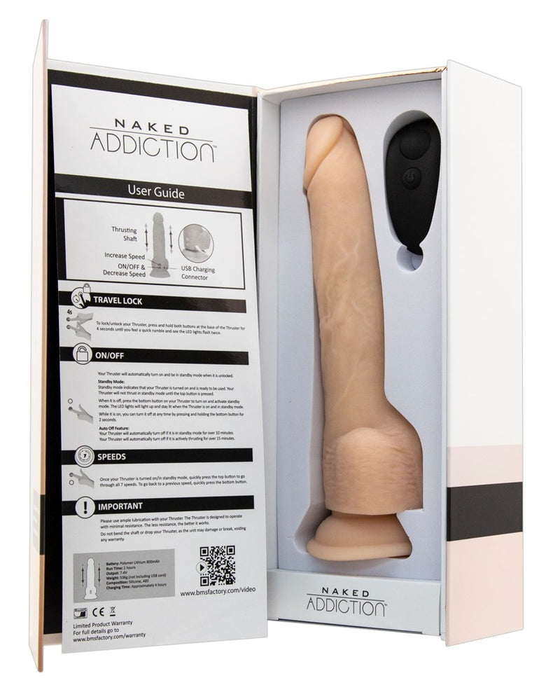 VIBRADOR REALISTICO RECARREGÁVEL 9"