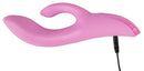 VIBRADOR NODDING RABBIT ROSA USB SILICONE