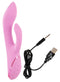 VIBRADOR NODDING RABBIT ROSA USB SILICONE