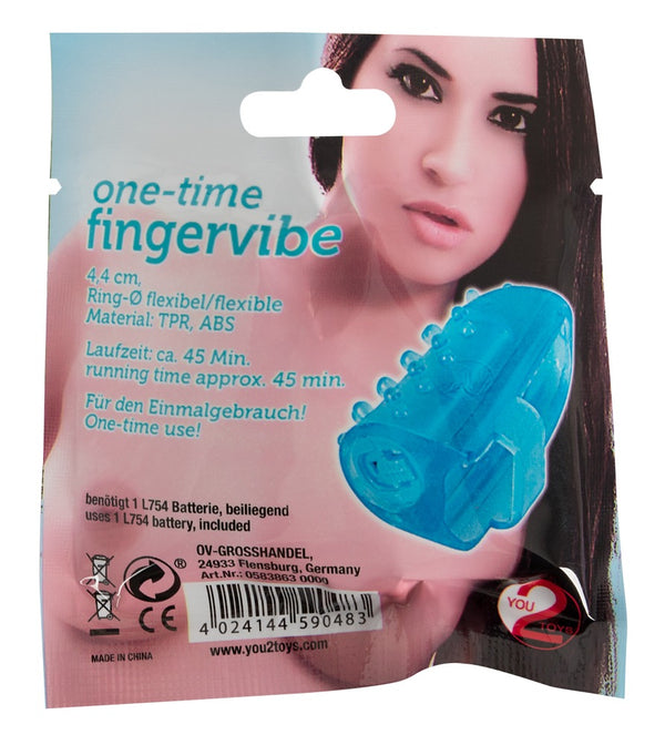 FINGER VIBRADOR DESCARTAVEL