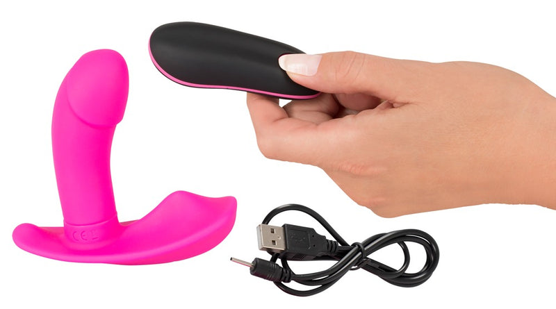 VIBRADOR REMOTO CONTROLLED PANTY ROSA