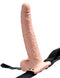 ARNÊS COM DILDO OCO COM VIBRAÇÃO 9" HOLLOW SQUIRTING STRAP-ON FETISH FANTASY SERIES