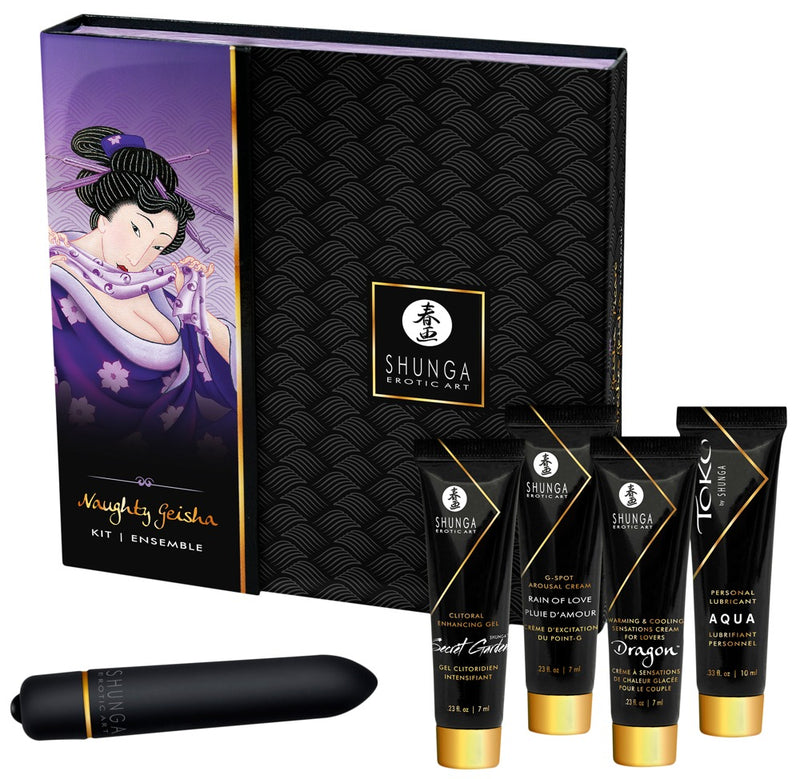 CONJUNTO SHUNGA GEISHA ATREVIDA