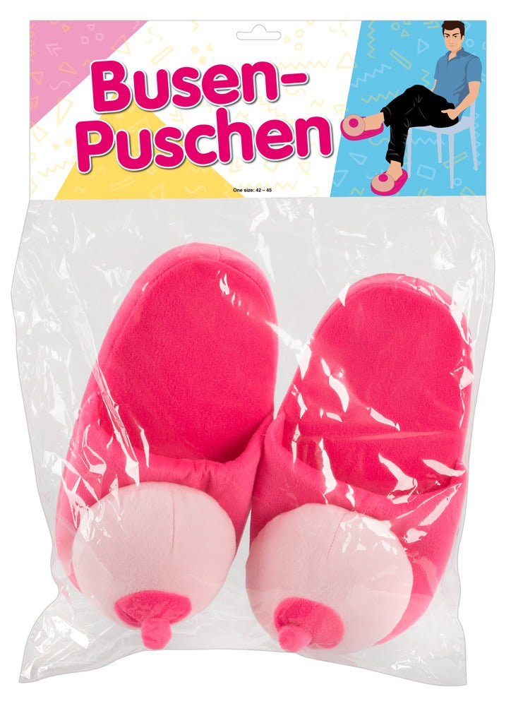 PANTUFA EM ROSA FORTE PÉNIS/SEIOS