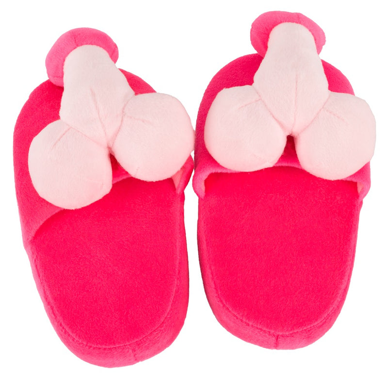 PANTUFA EM ROSA FORTE PÉNIS/SEIOS