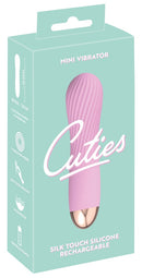 MINI VIBRADOR CUTIES ROSA RECARREGÁVEL