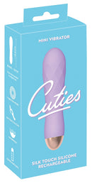 MINI VIBRADOR CUTIES LILÁS RECARREGÁVEL