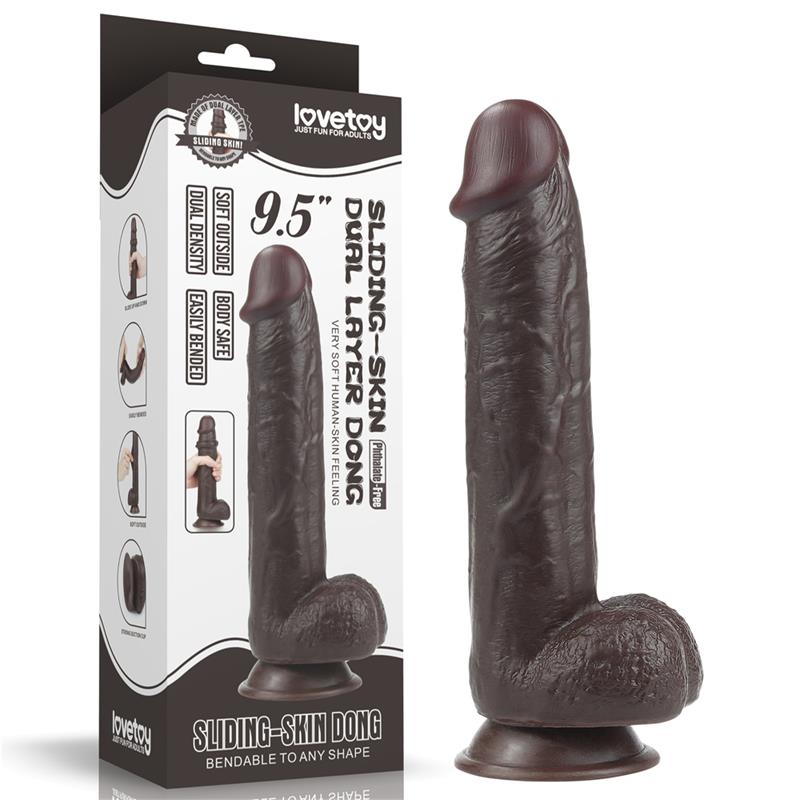 DILDO REALISTICO SLIDING 9.5"