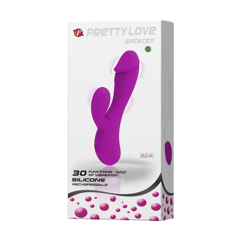 VIBRADOR SPENCER PURPLE USB