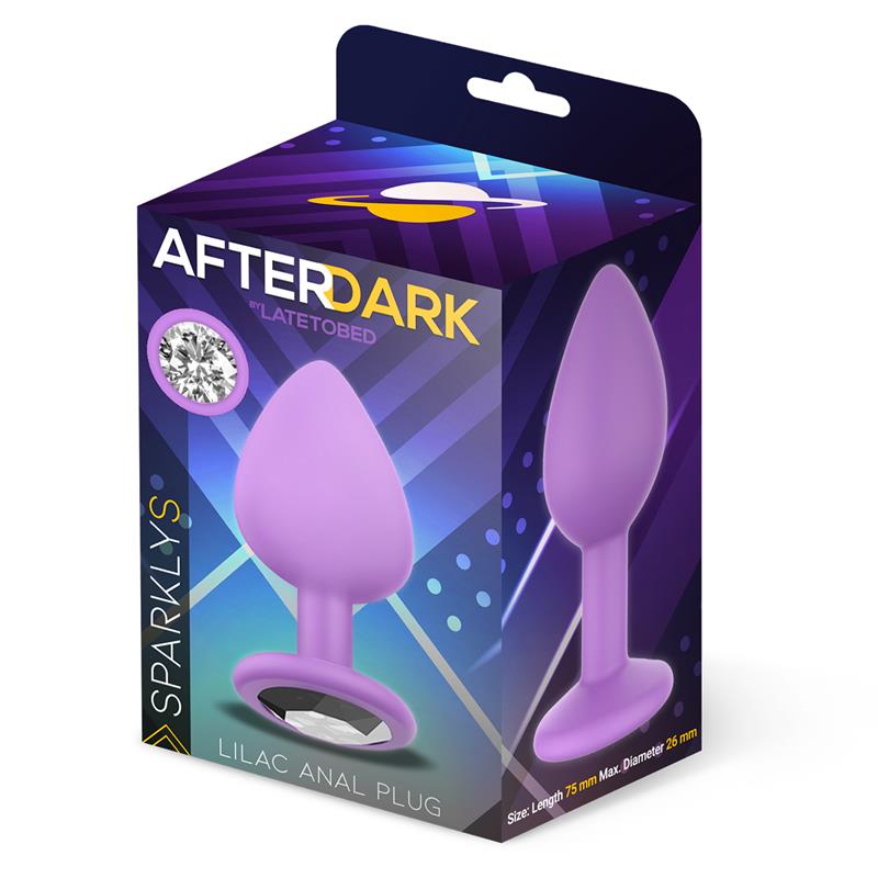 PLUG ANAL SPARKLY AFTERDARK LILÁS