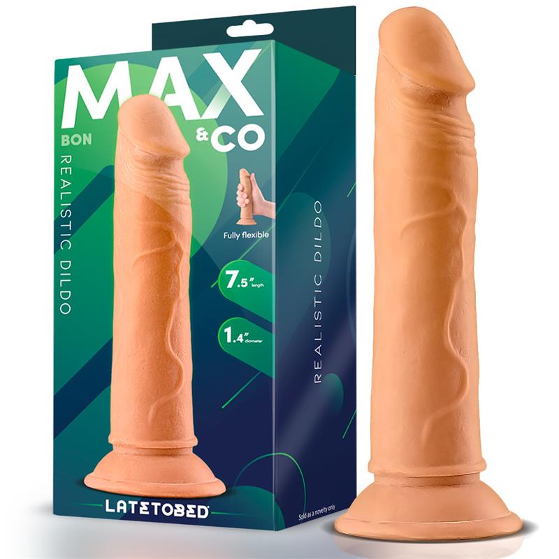 DILDO REALISTICO BON COM VENTOSA 7,5" PELE