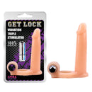 DILDO DOUBLE CHISA COM VIBRAÇÃO 15,5 CM