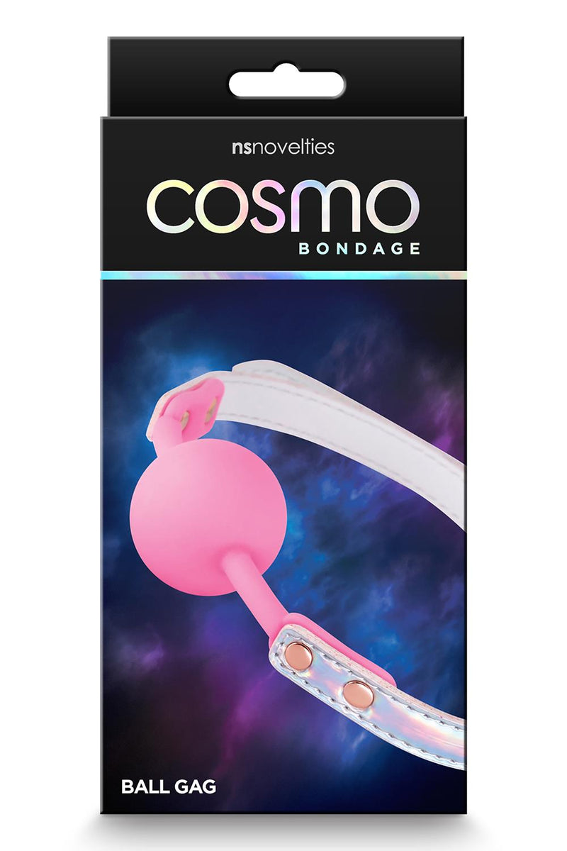 MORDAÇA COSMO BONDAGE ARCO-ÍRIS