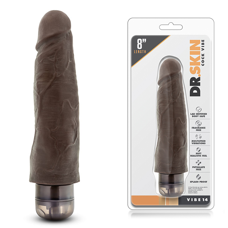 VIBRADOR REALISTICO DR. SKIN COCK VIBE 14