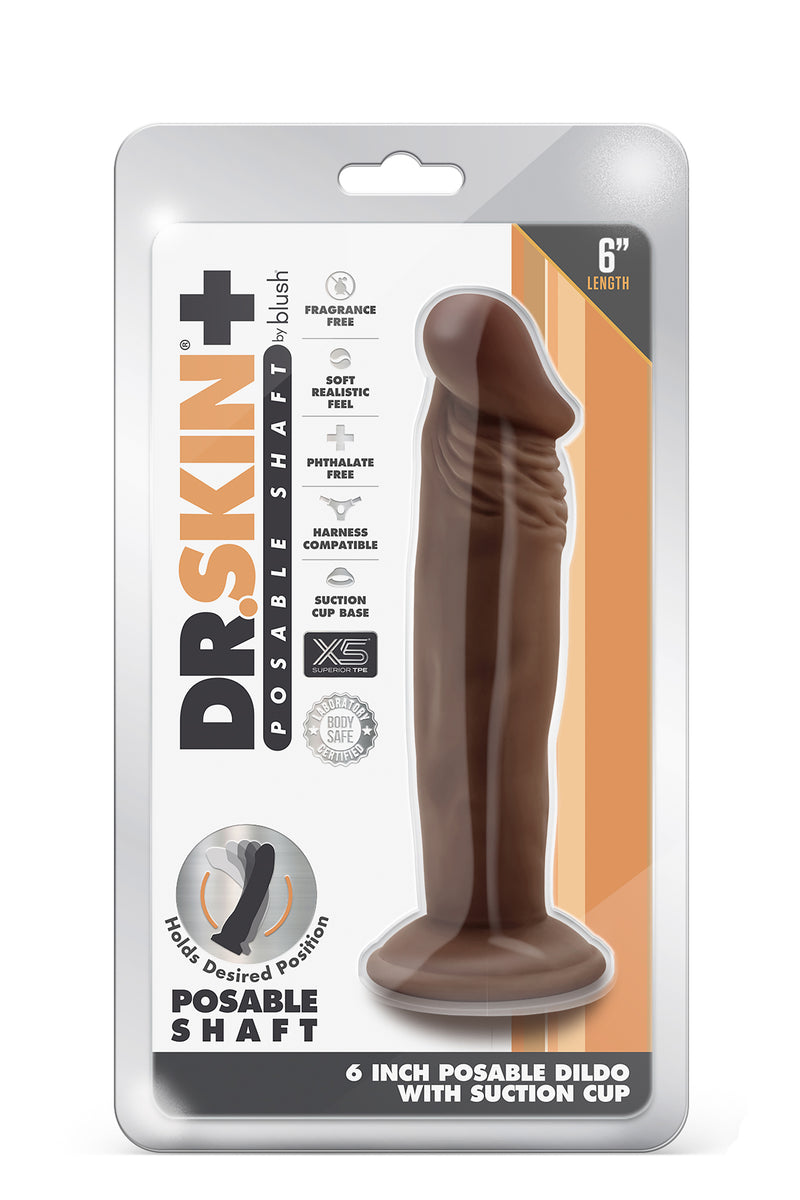 DR. SKIN PLUS DILDO CHOCOLATE 6