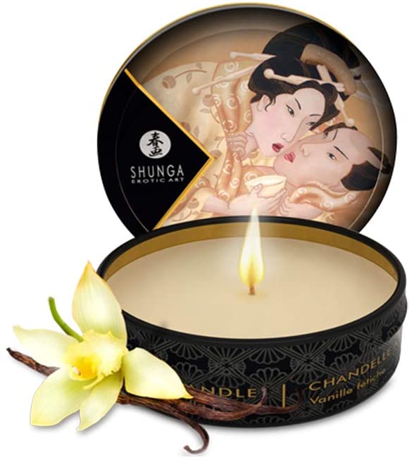 VELA AFRODISÍACA BAUNILHA 30ML DA SHUNGA