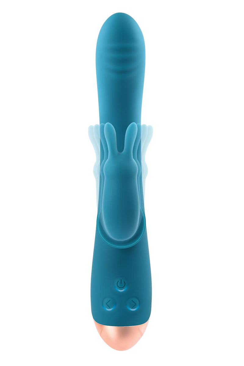 VIBRADOR RABBIT SHIMMY & SHAKE VELVET