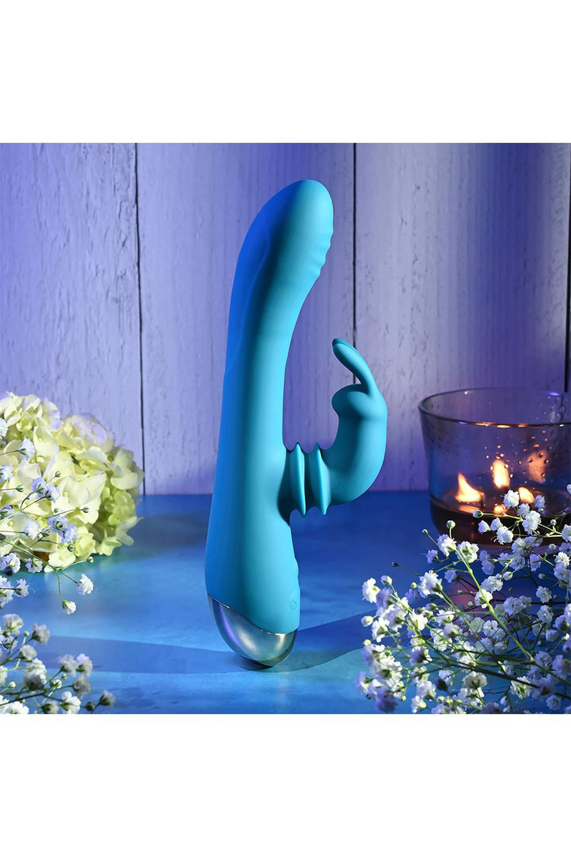 VIBRADOR RABBIT SHIMMY & SHAKE VELVET