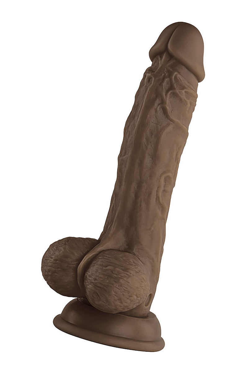 DILDO REALISTICO FEMMEFUNN COM VIBRAÇÃO E ROTAÇÃO DE 360º