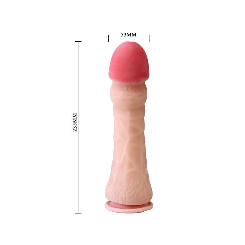 DILDO THE BIG FLESH 23.5 CM