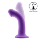 DILDO DE SILICONE DILDO HIPER FLEXÍVEL 7" - 18 CM TAM. M