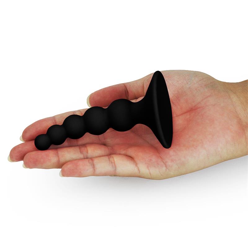 BUTT PLUG LURE ME SILICONE BLACK