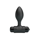 BUTT PLUG COM VIBRAÇÃO EM SILCIONE