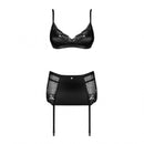 CONJUNTO 3-PCS BLANITA OBSESSIVE PRETO