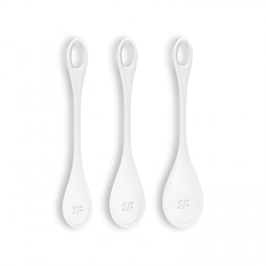 CONJUNTO DE 3 BOLAS KEGEL YONI POWER 1 SATISFYER